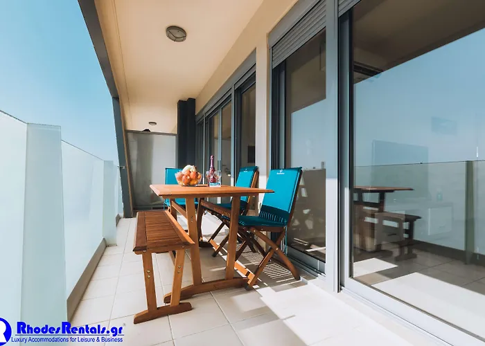 Apartmá (97 m²), pokoje: 2, vlastní koupelny: 1, destinace: Město Rhodos